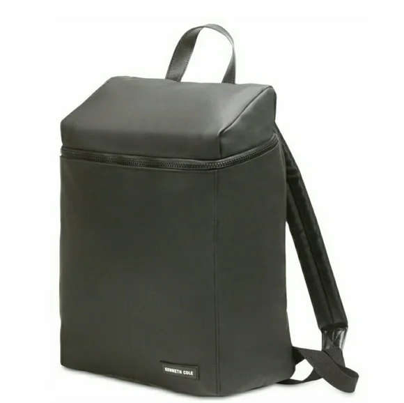 ?Kenneth Cole Logo-Embellished Black Backpack Kenneth Cole Reaction Black Embellished With | Mercari main image 2